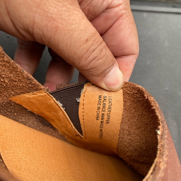 BORN BLAST III MEN'S BROWN LEATHER SLIP ON LOAFER COMFORT SHOES SIZE 10.5 - Picture 13 of 14